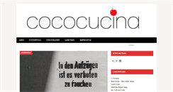 Desktop Screenshot of cococucina.com