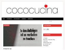 Tablet Screenshot of cococucina.com